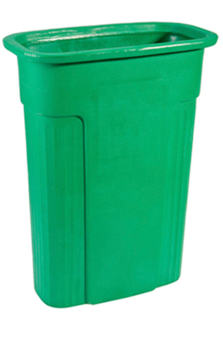 Slimline Trash Containers