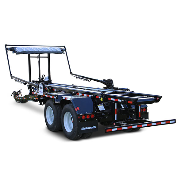 Texas Tongue (TT) roll‐off cable hoist trailers