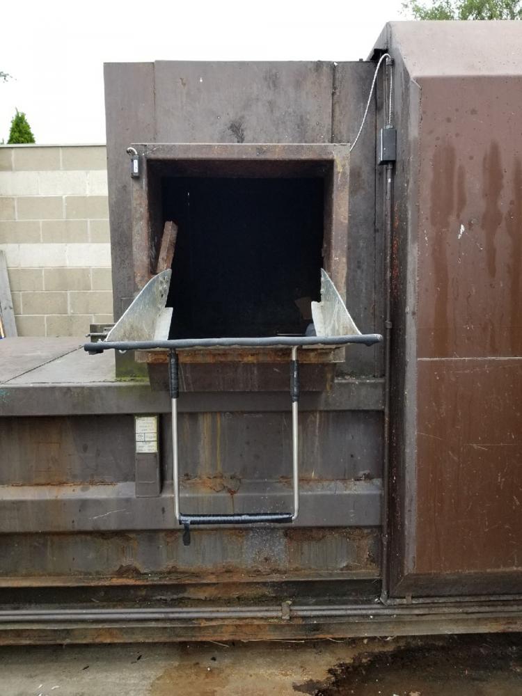 Side Feed Trash Compactor Door Repair