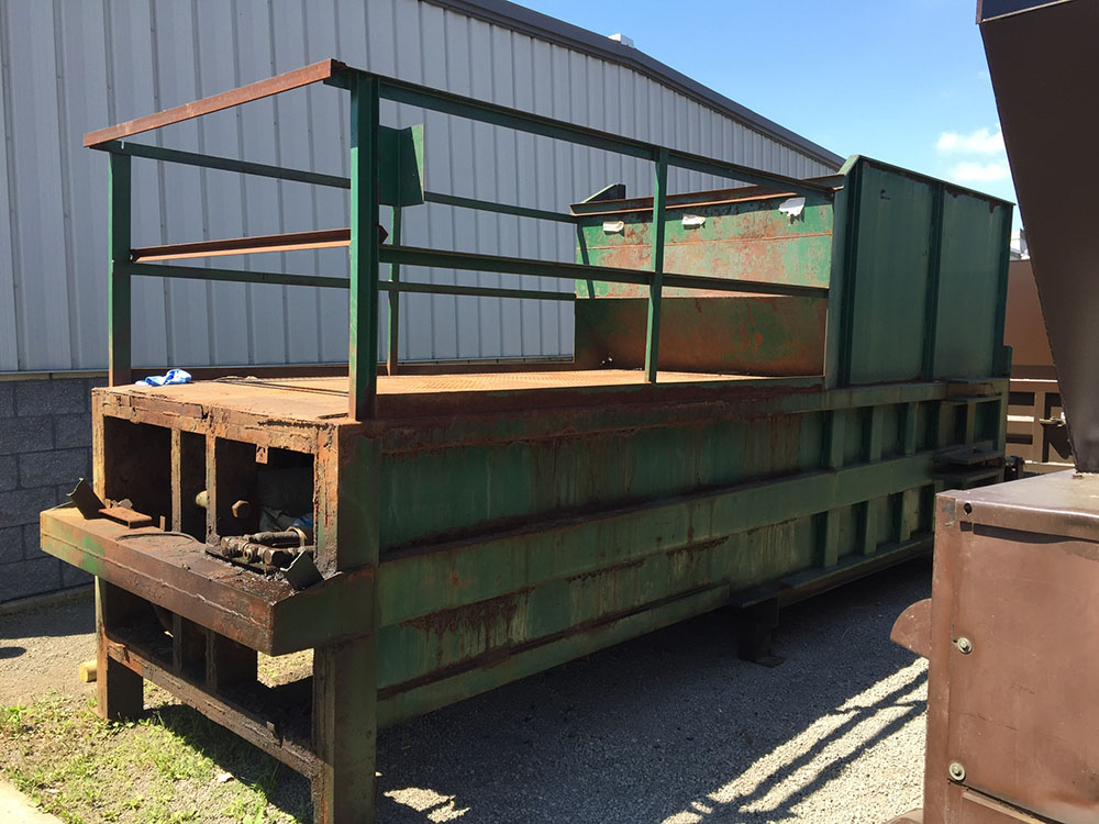 Used 6-Yard Stationary Compactor for Sale - SOLD