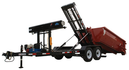 Trail Hoist – TH-14 Light Duty Roll Off Trailer