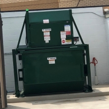 8-Yard Vertical Compactor installed at Chick-fil-A pic 2 of 3