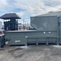 4-yard Side-load Trash Compactor with New 40-yard Container pic 3