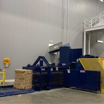 Max-Pak-Horizontal-Baler-at-Great-Lakes-Cheese-in-Texas-pic-1-of-4